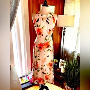 Beautiful high neck Tommy Hilfiger chiffon dress new with tags.